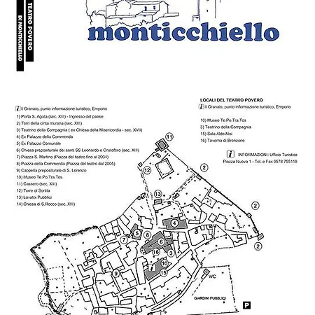 Foresteria Del Teatro Povero شقة *
